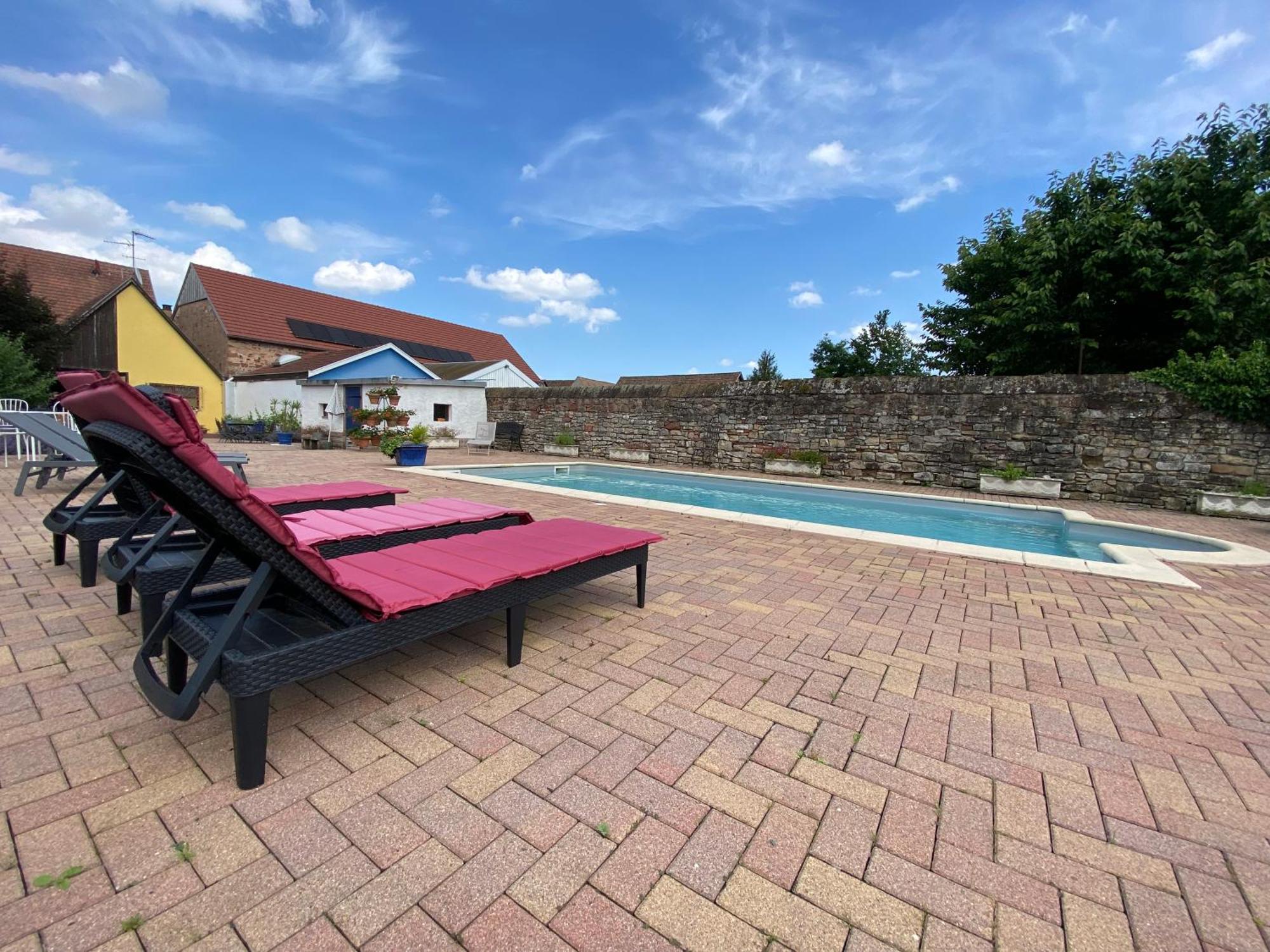 לינה וארוחת בוקר מולזהיים Relais Du Dompeter מראה חיצוני תמונה